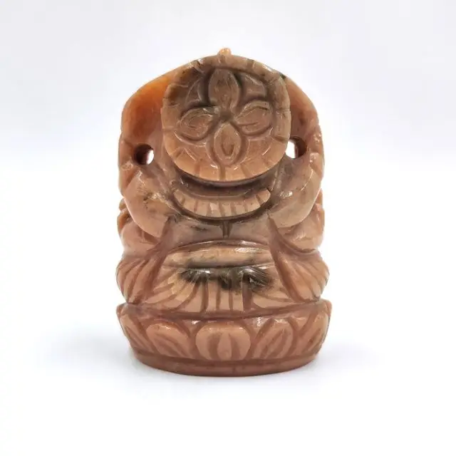 Brown Aventurine  Ganesh  Statue Modern Art Indian India famous god lord Ganesh statue