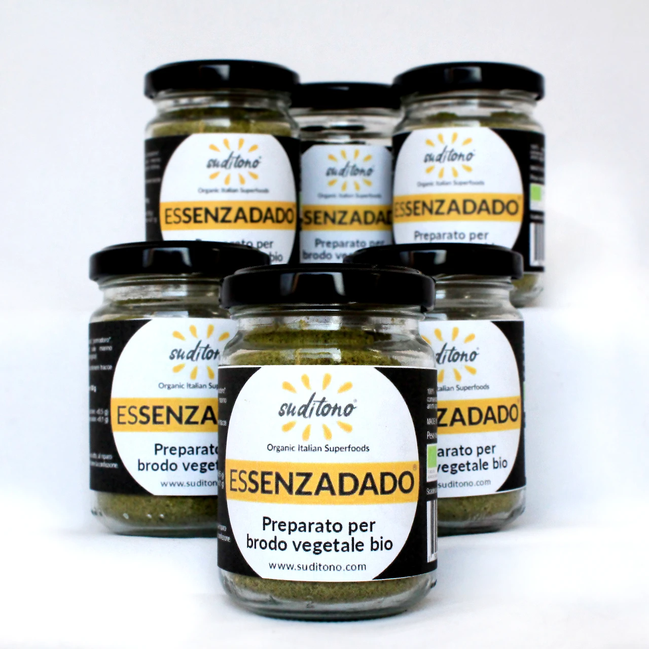 Набор итальянских продуктов-органические приправы ESSENZASALE + ESSENZADADO порошок сушеных смешанных овощей 48 шт.