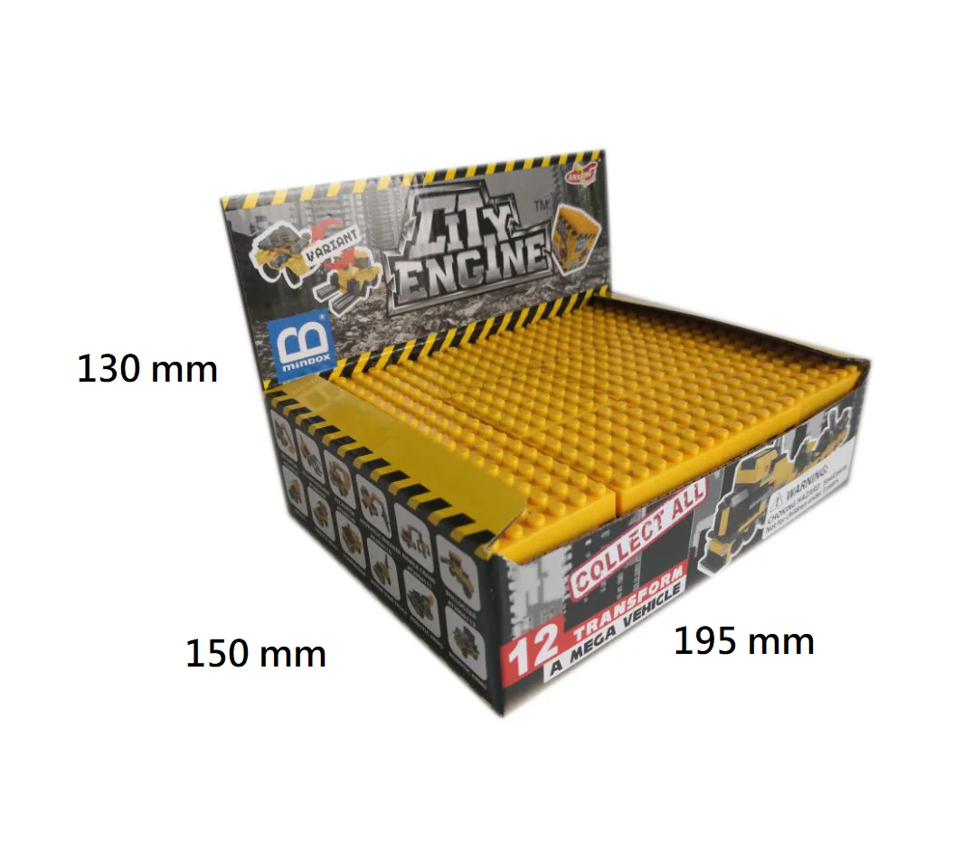Discount STEM two in one engine vehicle ECO plastic pocket brick toy for beginner