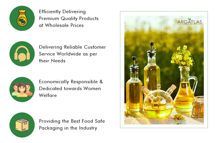 Liquid Form Organic Wound Healing Properties Linseed Oil from Morocco