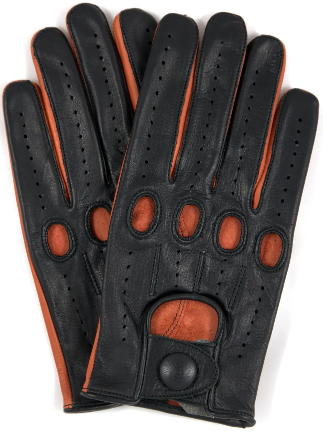 Custom made leather driving gloves Motorcycle Gloves Protection Carbon Knuckles Racing motorbike Riding Touch Screen Glove