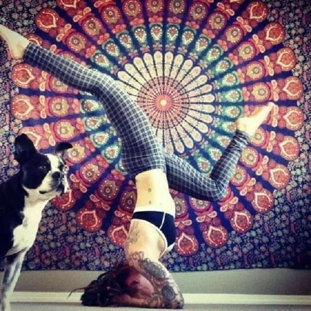 New Traditional Indian Mandala Single Tapestry Wall Hanging Decor Bohemian Hippie Bedspread Throw Good Quality Product