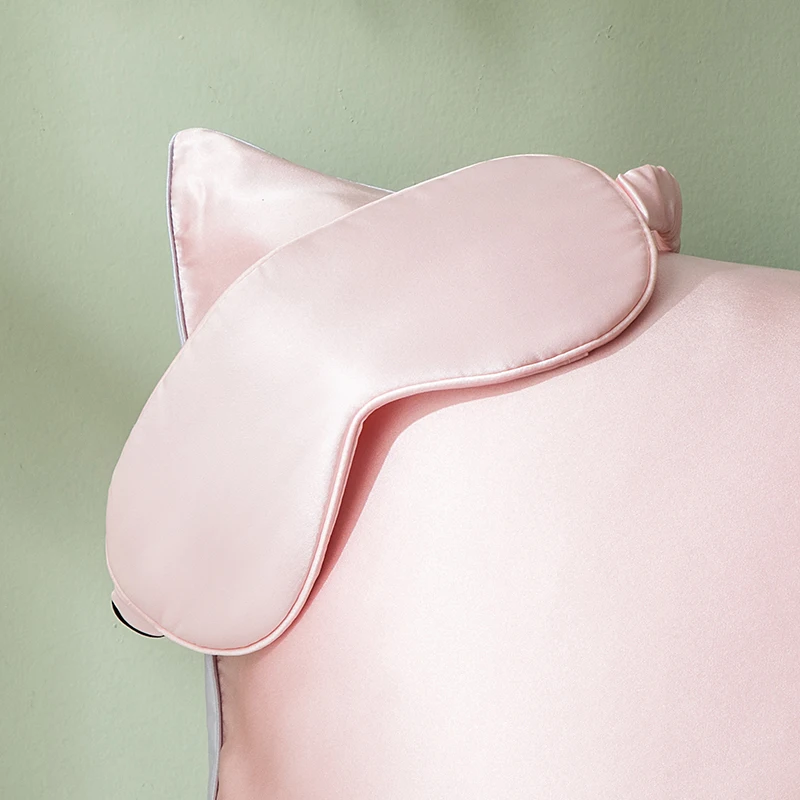 custom high quality oeko mulberry silk eye mask with gift boxes sleeping mask