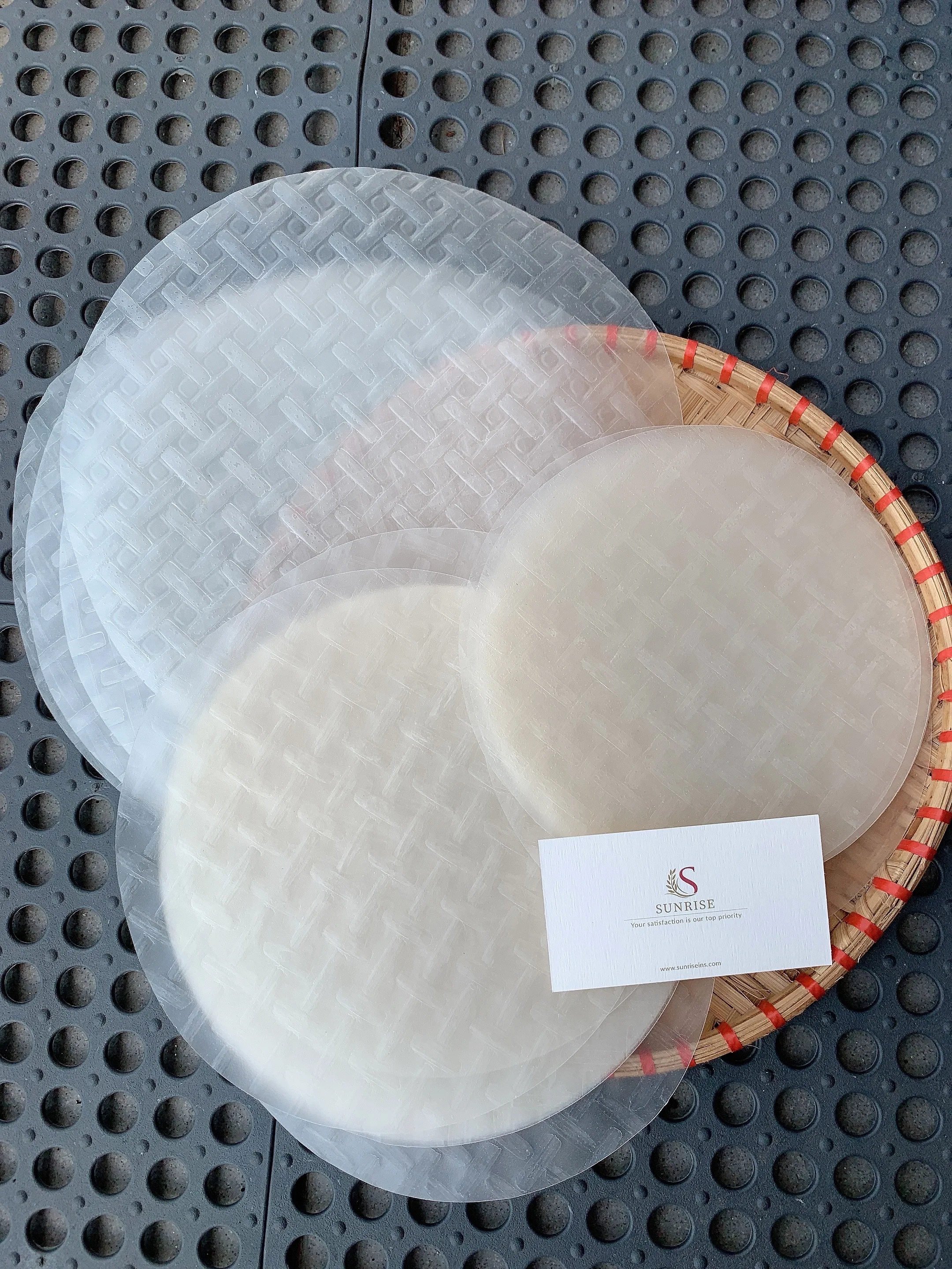 Пищевая кухонная утварь из Вьетнама 16 см/18 см/22 см-вьетнамская лучшая рисовая бумага (+ 84909993195 Розе)