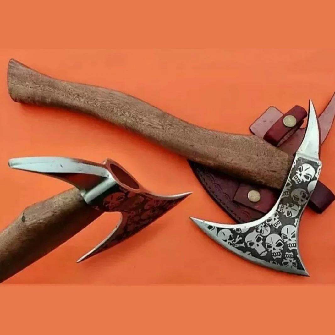 1095 топор с рельефной головкой из высокоуглеродистой стали