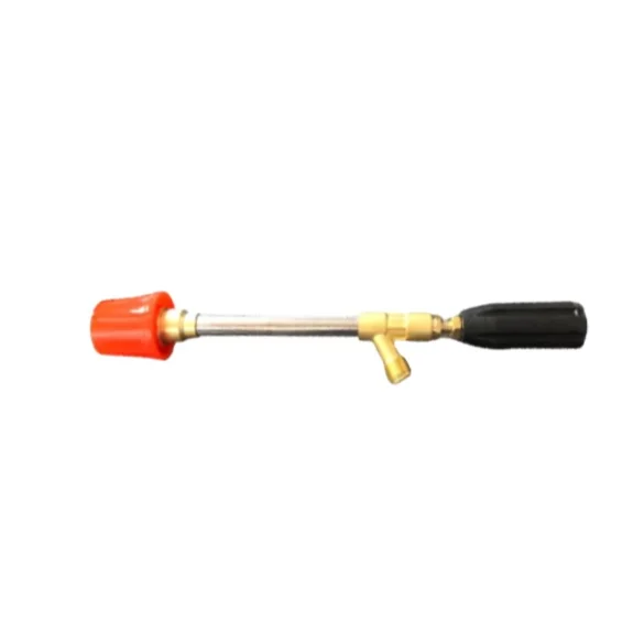 16mm Brass SS Nozzle Spray Gun Agriculture Garden Use High Pressure Bottom Ceramic Plastic Hose Sprayer Natural Brass Cutting