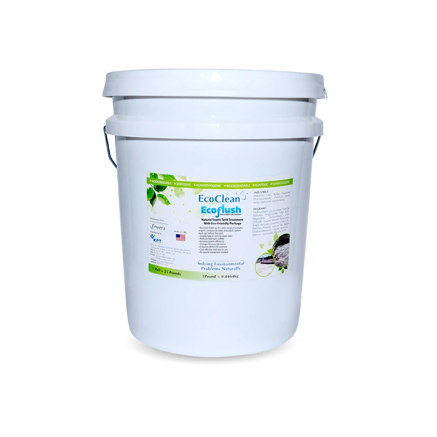 Wholesale EcoFlush - 11.35Kgs/drum -  Natural Septic Tank Treatment With Eco-Friendly Package