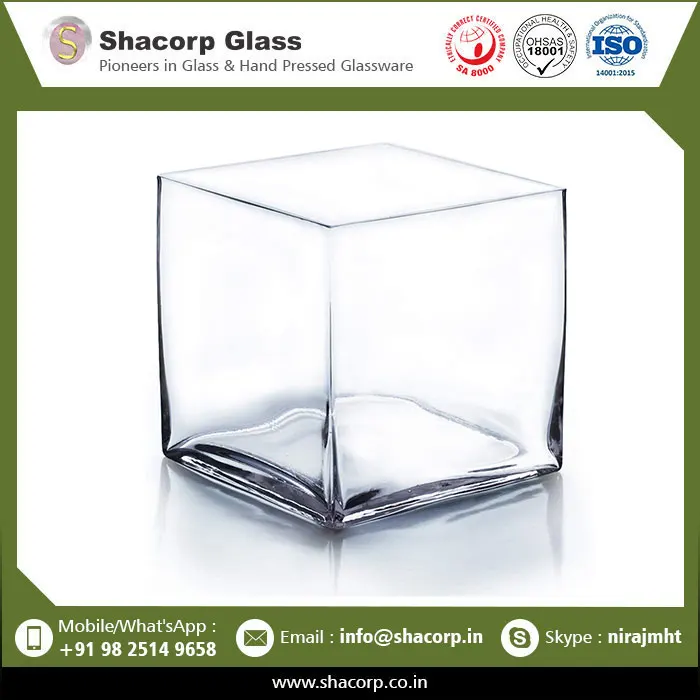 New Arrival Square and Cube Glasswares at Wholesale Price