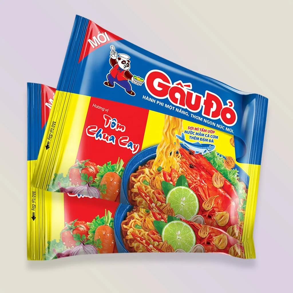 Лапша с креветочкой RED BEAR
