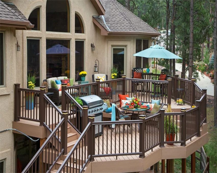 WPC Композитные ворота кабан забор панель сад бассейн дом конфиденциальность ограждение Водонепроницаемый Открытый Полые Панели экологически чистый материал