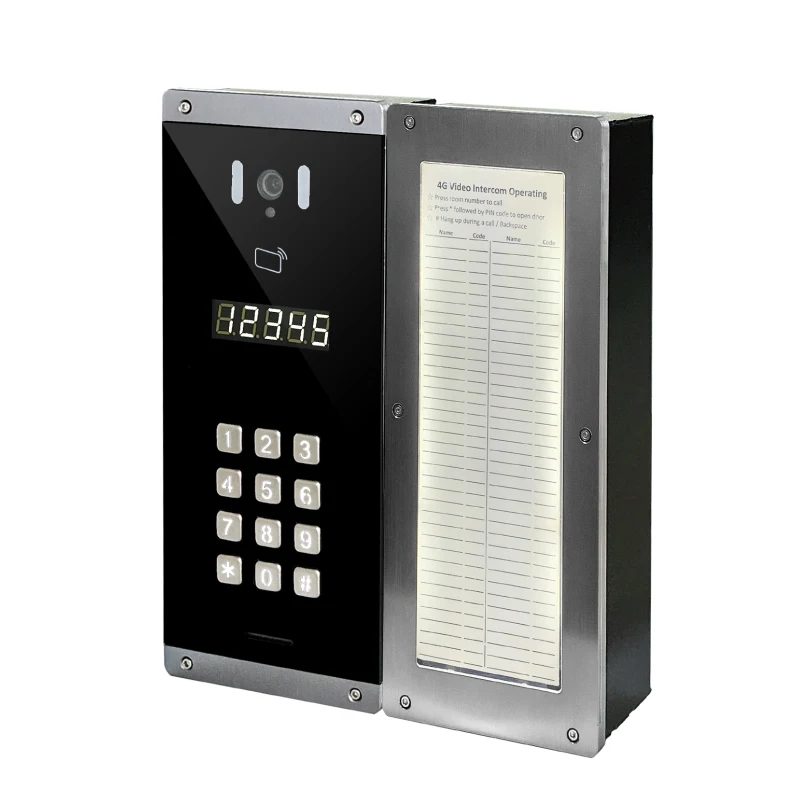 4G беспроводной видеодомофон дверной телефон управление 4774