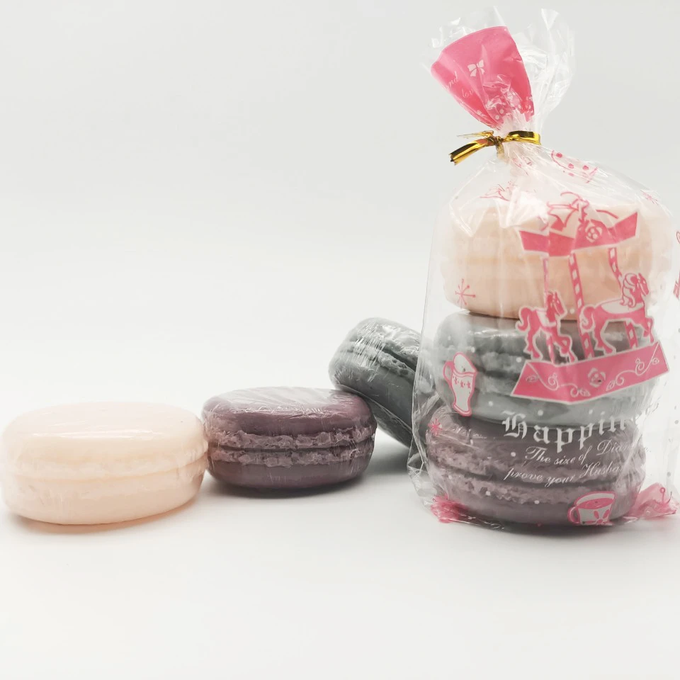 
Macaron style bulk hotel soap 