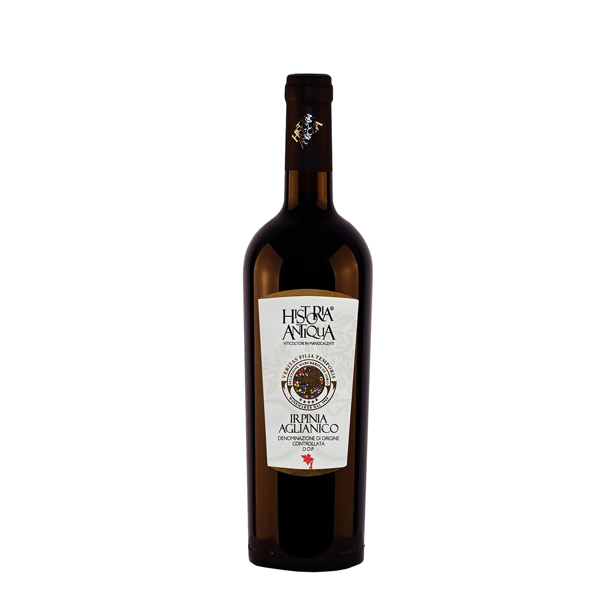 high quality italian red wine IRPINIA AGLIANICO DOC goes well with all types of meals, but especially various meats