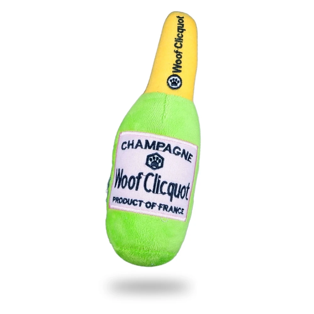 Wholesale Manufacturer Soft Plush Wine Bottle Interactive Toys Pet Toys for Small Animals Exercise Indoor Outdoor Training