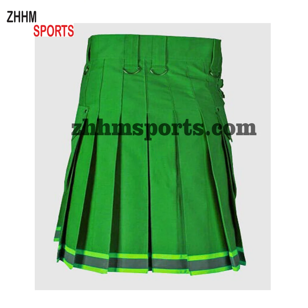 
Green Wholesale Khaki Firefighter Utility Kilt For Fireman 