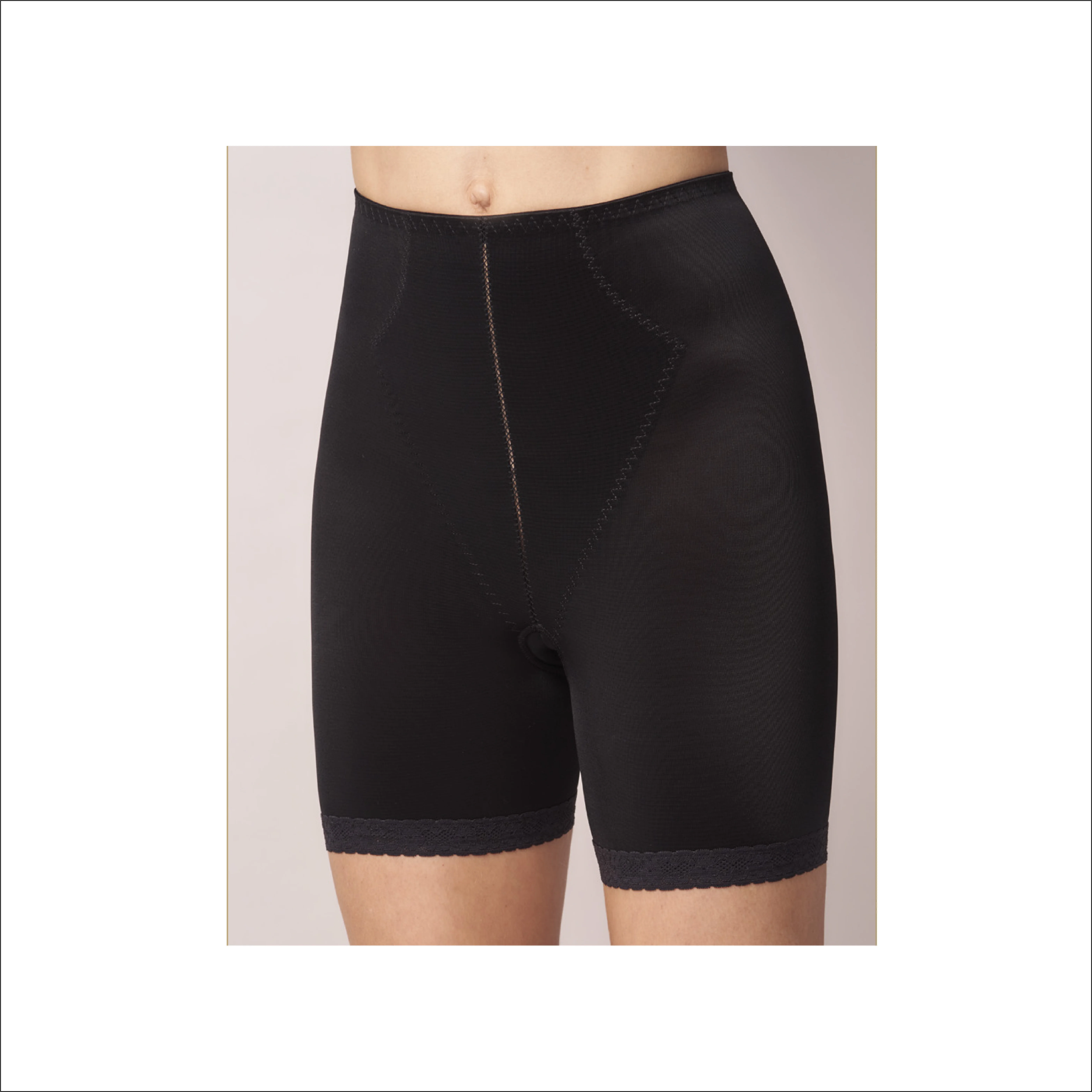 Long Leg Tightening fabric for a perfect shaping Black and Skin colors available panty for daily use