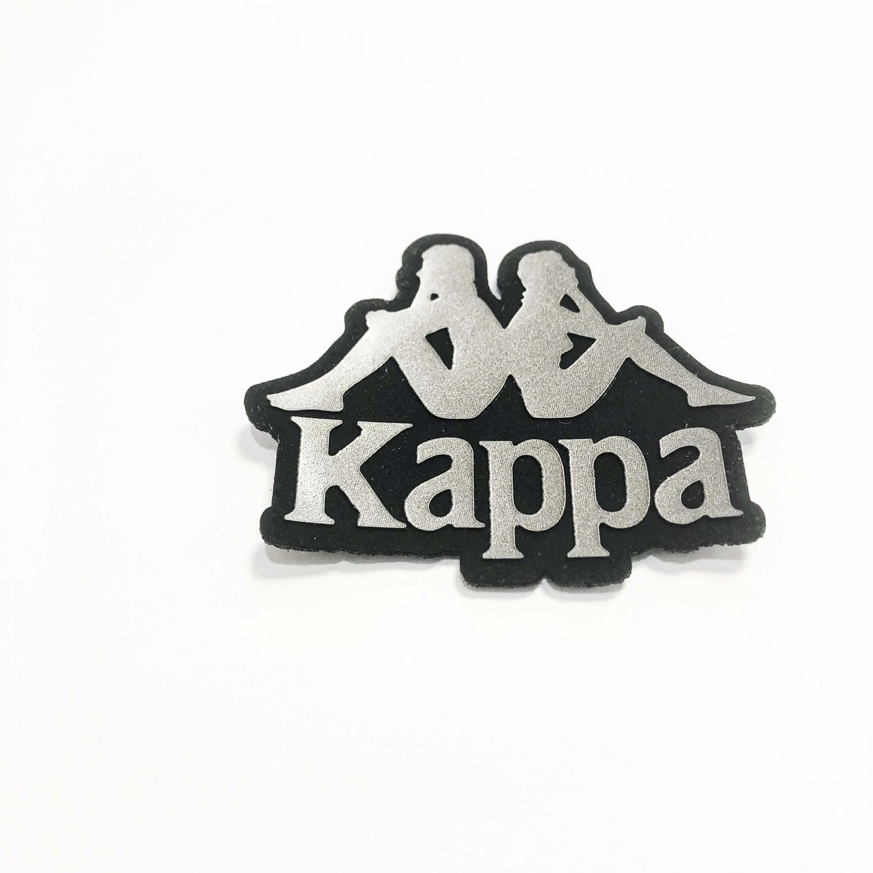 Customised Design 3d raised metallic heat transfer logo patch