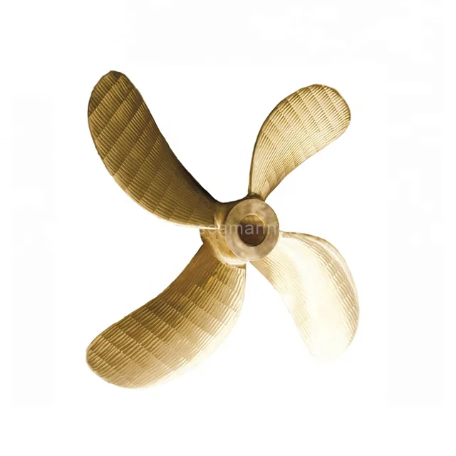 Ship High-speed Propellers 4 Blade Propeller Used Bronze Marine Propeller 200-3000mm CCS BV DNV Custom Color Casting