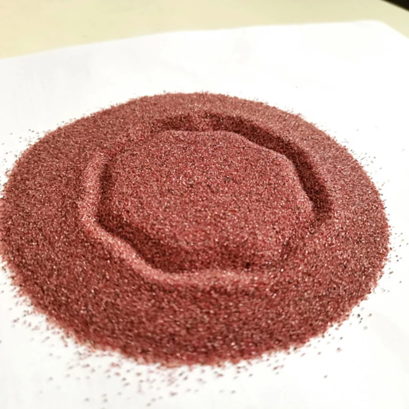 Red Rock Garnet Sand 80 Mesh Pink Alluvial Garnet
