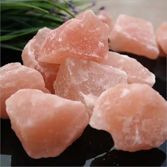 Natural  Himalayan salt  Coarse/Red pink Salt  Massage Stone  Raw Pink Rock Salt Block  for healing  Foot massage Sauna bath