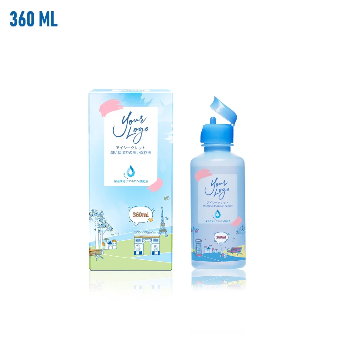 Hot Sale OEM Cheap 360 ml Multi-Purpose Lens Solution