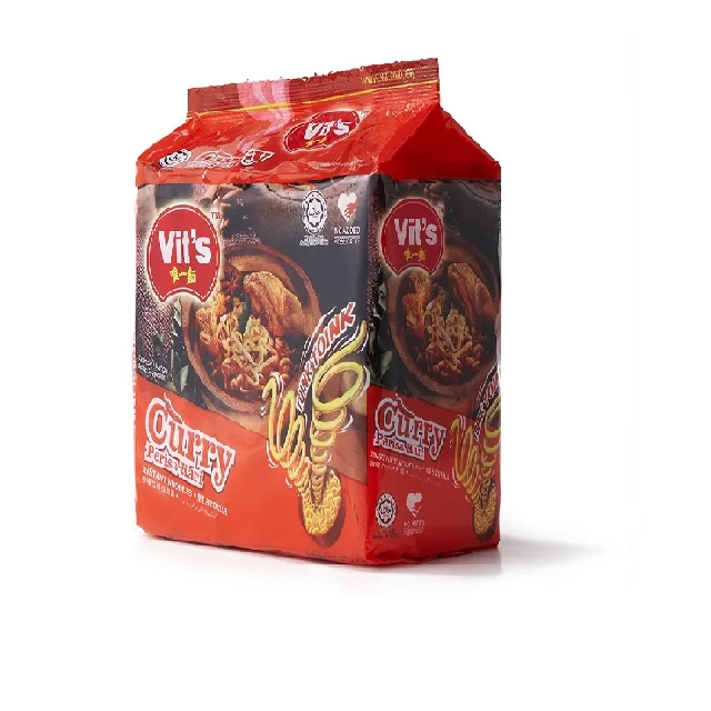 Лапша быстрого приготовления Халяль Вит Карри