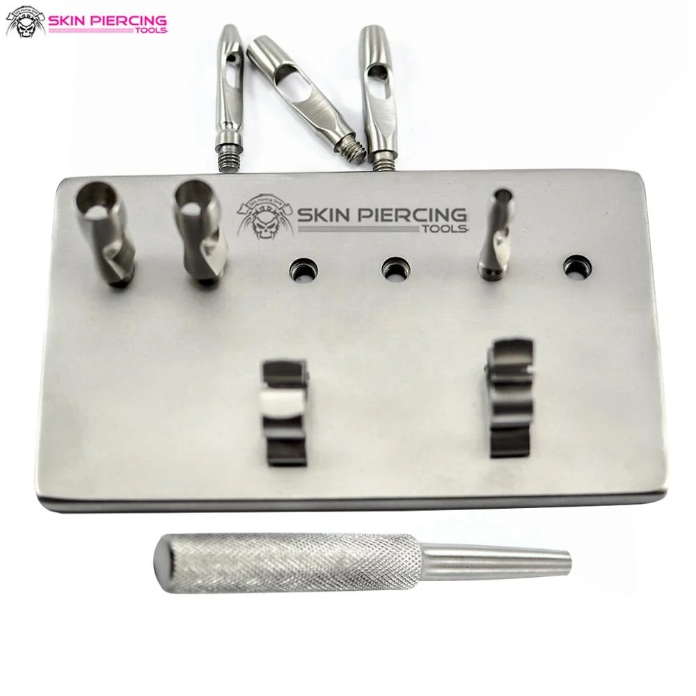 
High Quality Stainless Steel 6pcs Set of Keyes Dermal bunches, Dermal Biopsy Punch 4mm, 5mm, 6mm, 7mm 