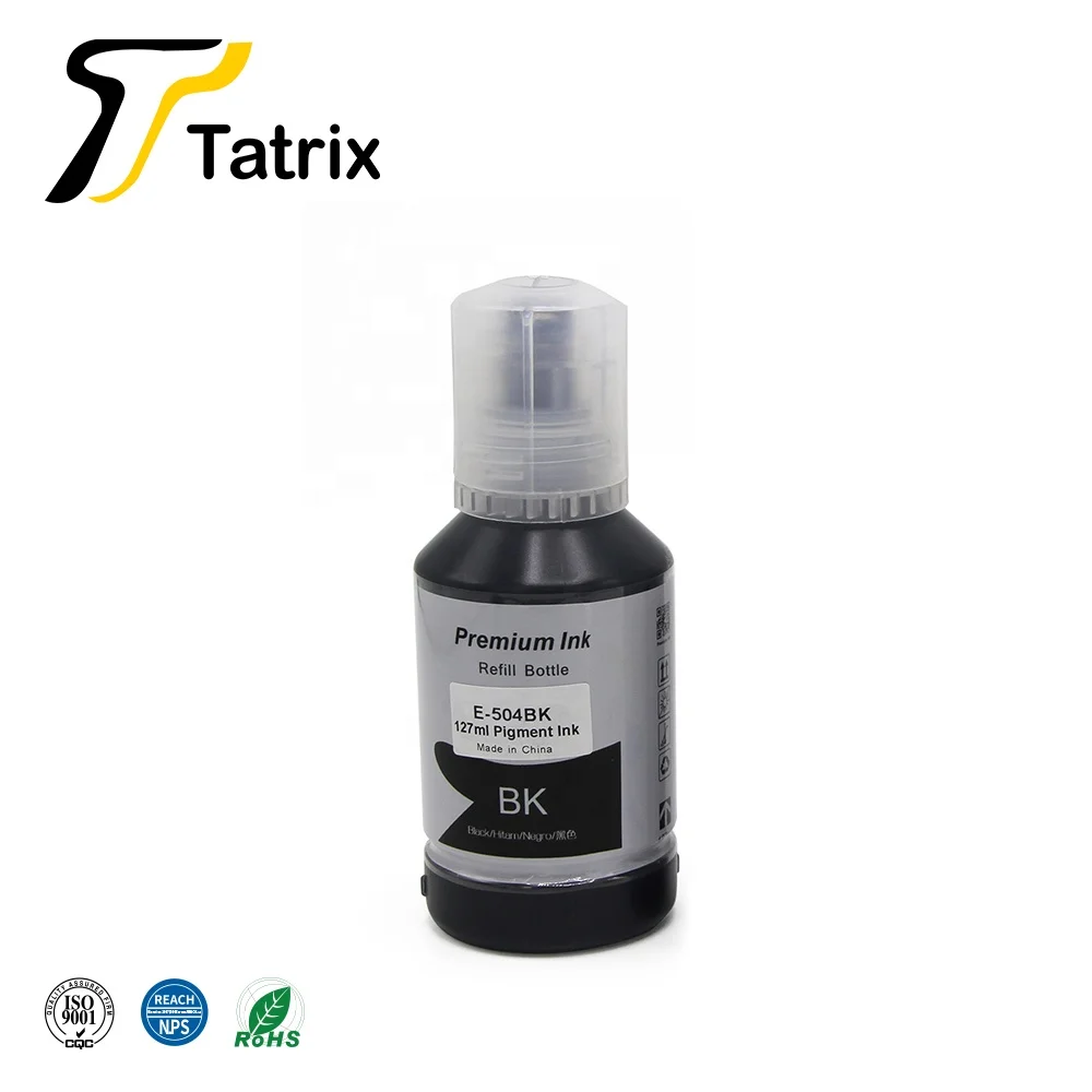 T504 504 Tatrix Премиум совместимый эко цвет на водной основе бутылки пополнения навалом струйных чернил для Epson Ecotank L4150