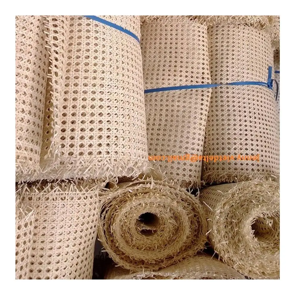 Best Decoration Webbing Rattan Roll Color Bleaching From Vietnam