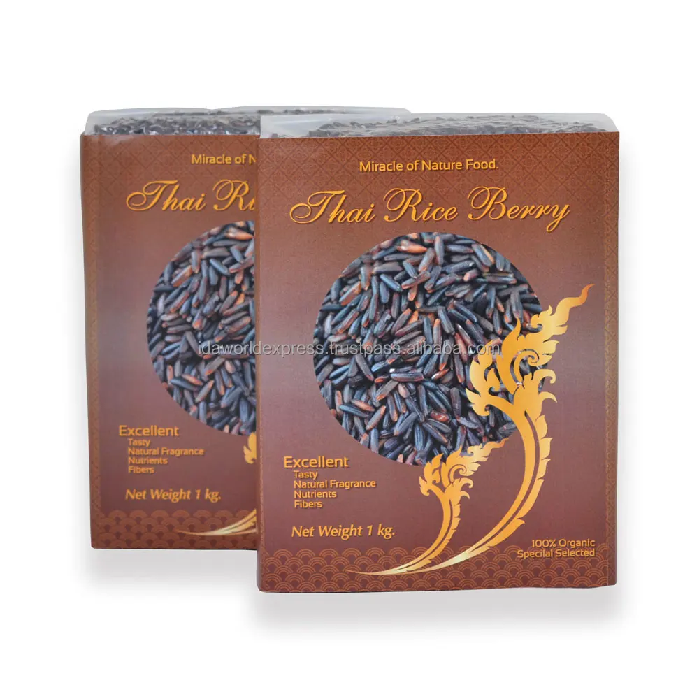 
Thai Jasmine Riceberry a healthy dark purple grains that are very beneficial for the body. 