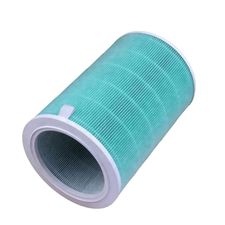 
room air purifier xiaomi green round cartridge hepa filter for pm2.5 removing  (1700006222476)