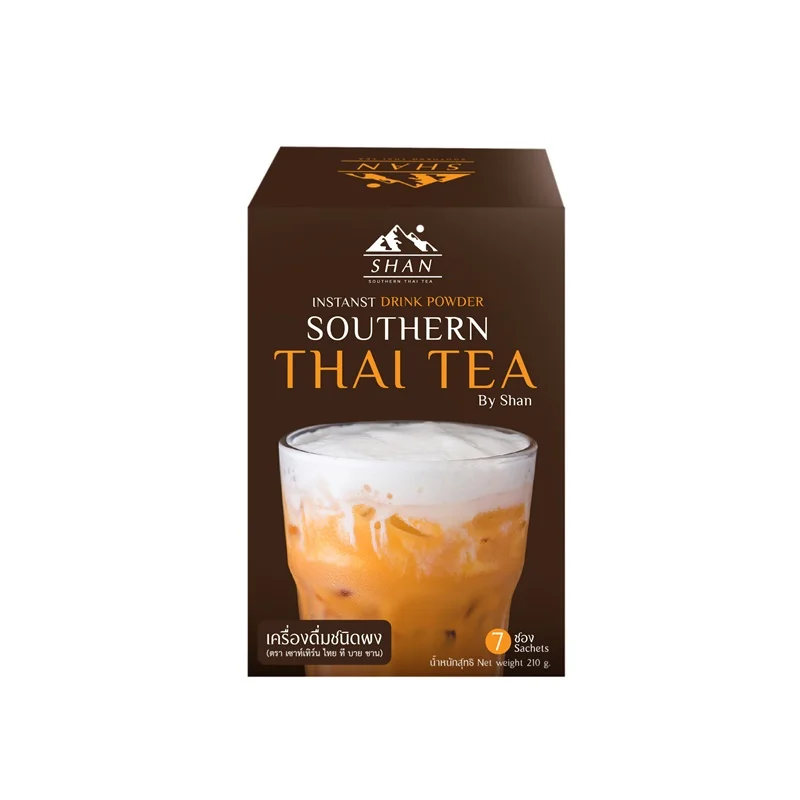 
High Grade Southern Blended Thai Milk Tea In Sachet Packaging With 2 Years Shelf Life 