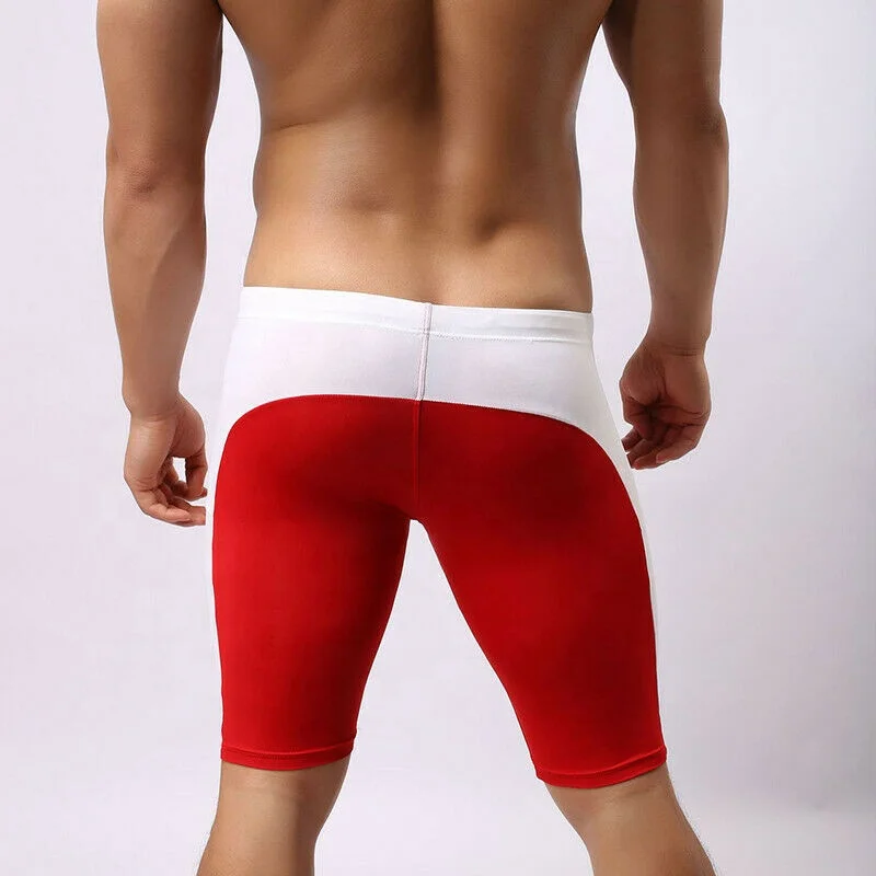 Men Cycling Compression Shorts Gym Training Tights For Men Wholesale Gym Wear Polyester Men Gym Sport Fitness Compression Shorts