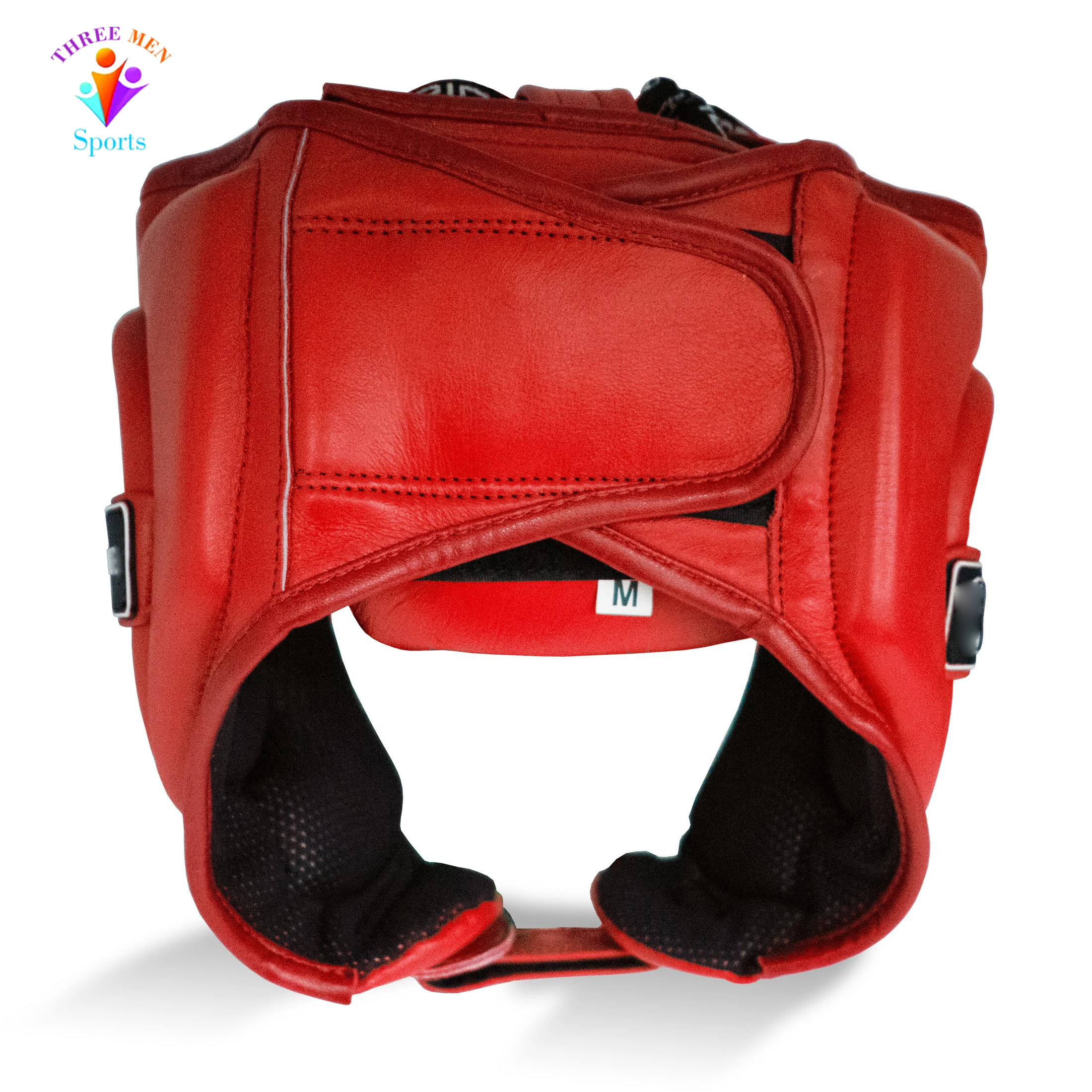 Customized Label PU Leather Head Guard Helmet kick Boxing Safety Head Guards Face Protectors