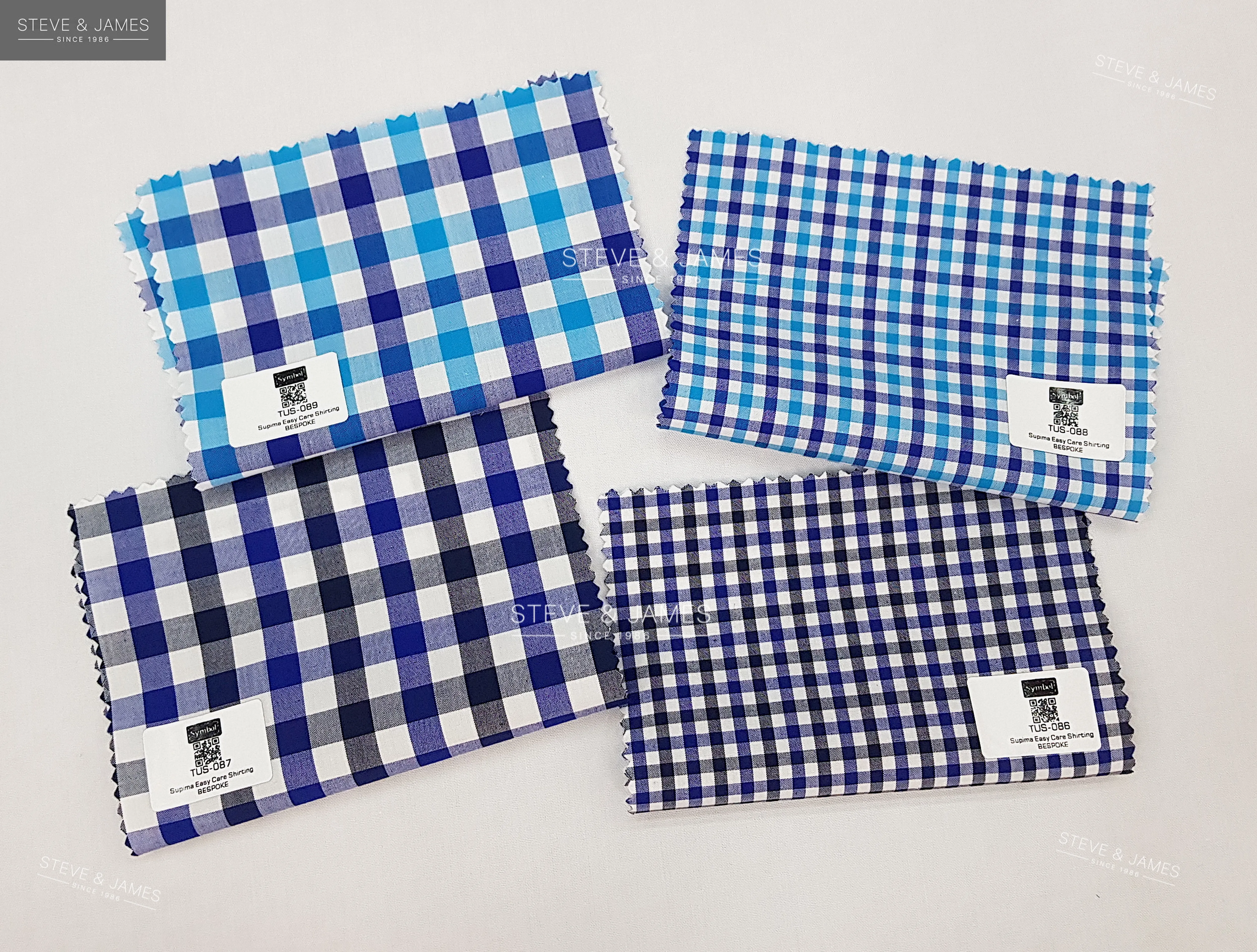 Modern Design Woven Fabric for Men Shirts Wholesale Sample Book