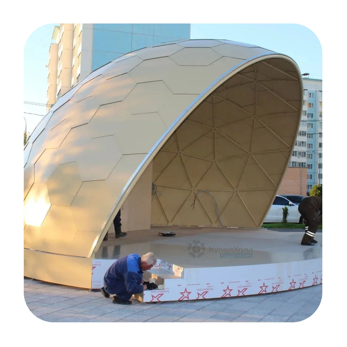 Aluminum events large geodetic dome stage D9 outdoor scene for concert and music festivals event stage platform