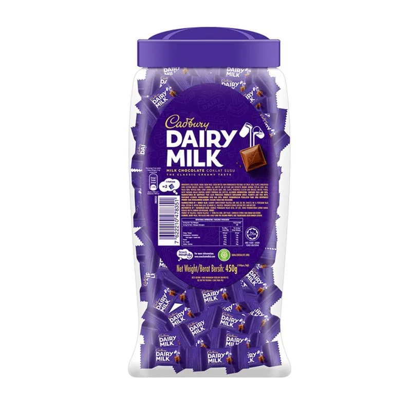 Молочный шоколад Cadbury 4,5 г x 100 шт.