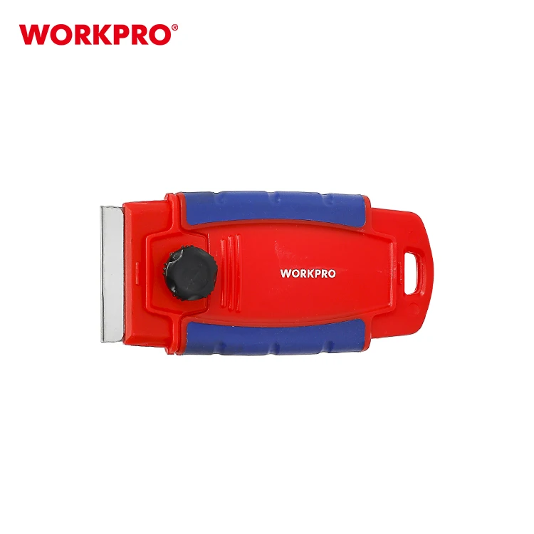 WORKPRO Muti-Purpose Razor Blades Scraper Set Adjustable Handle Cleaning Glass Window Wall Paint Label Sticker Decal Removal