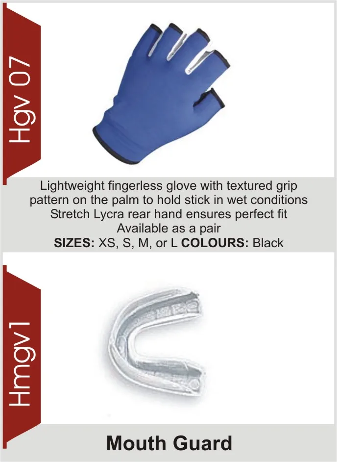 
promotional field hockey protection equipment Customized size for winter season out door game 