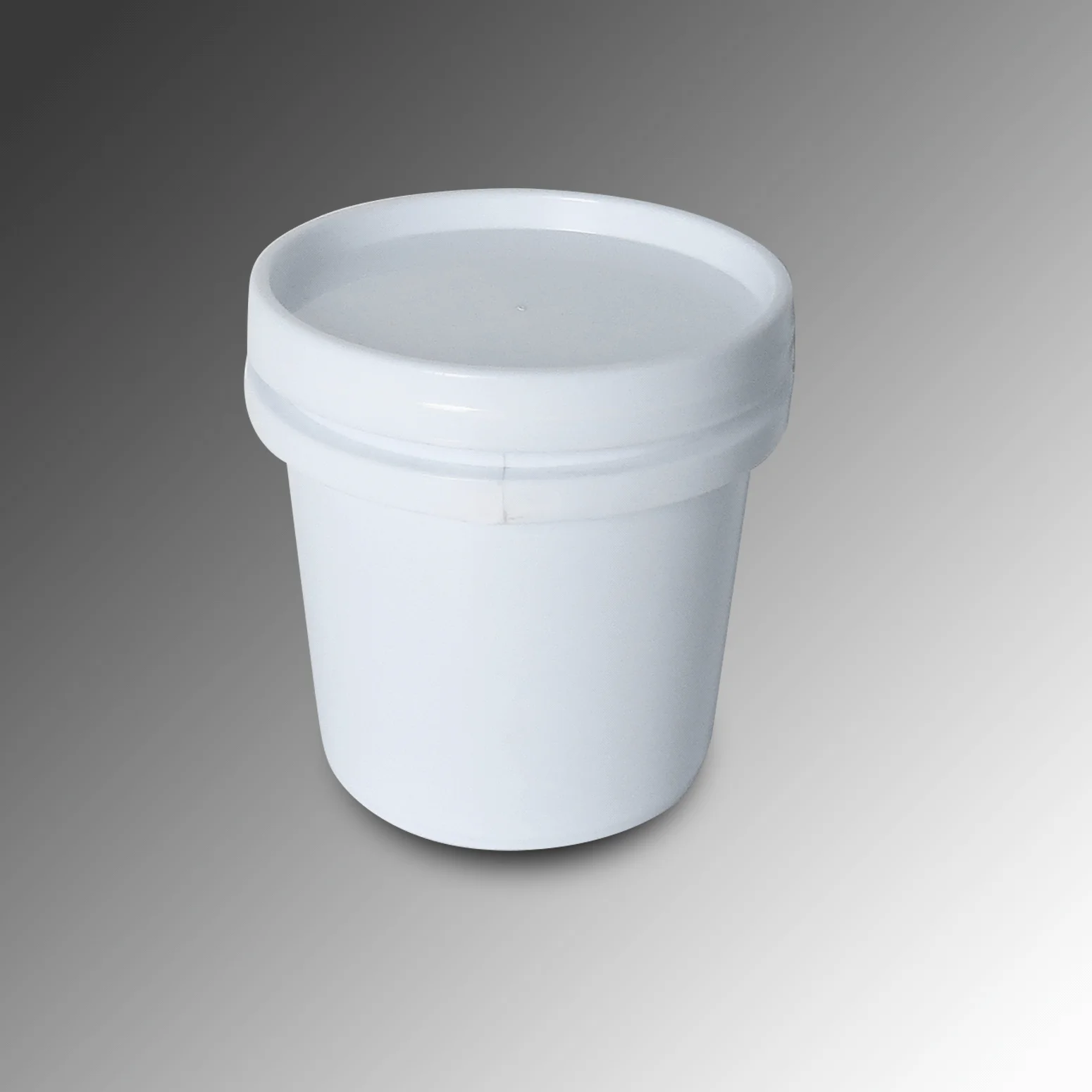 PP Plastic - Plastic Bucket empty Material Plastic Type Paint Bucket  1Lit cone