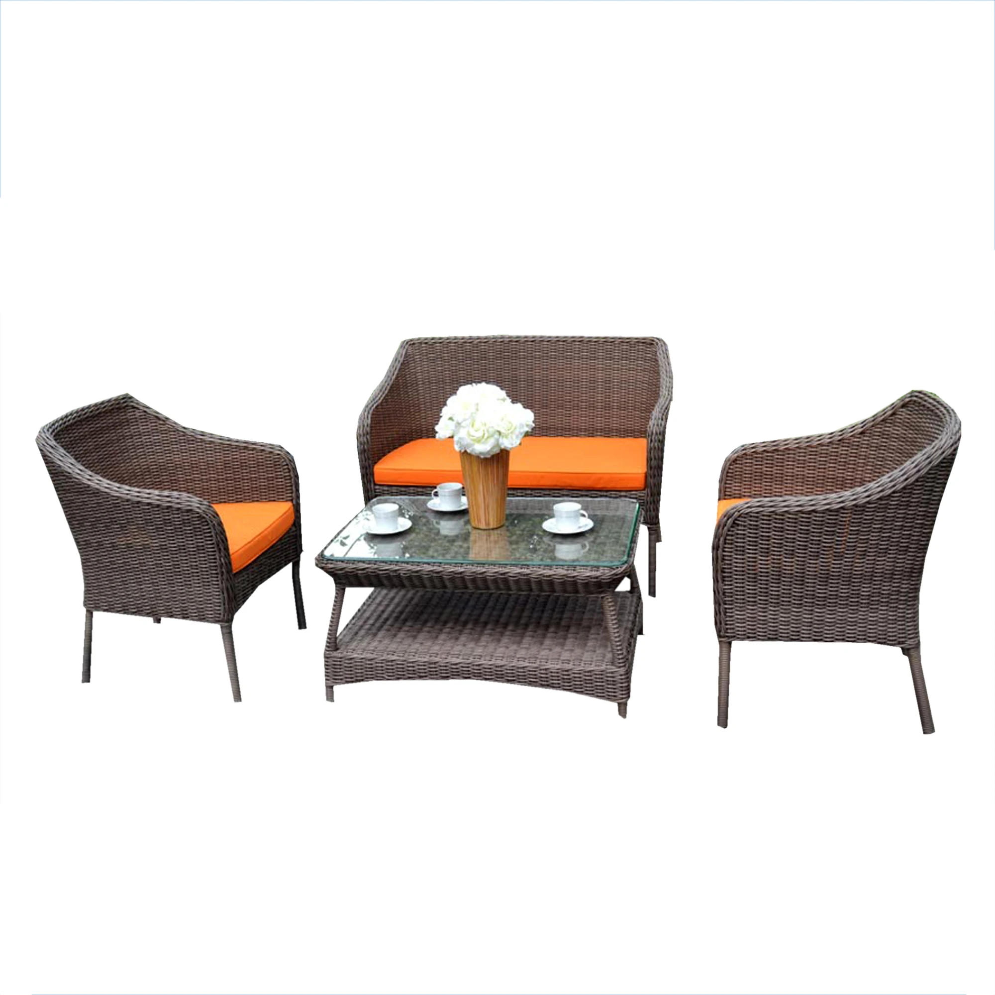 outdoor sofa set black rattan aluminium frame patio sofa sets high class leisure garden outdoor furniture for resorts