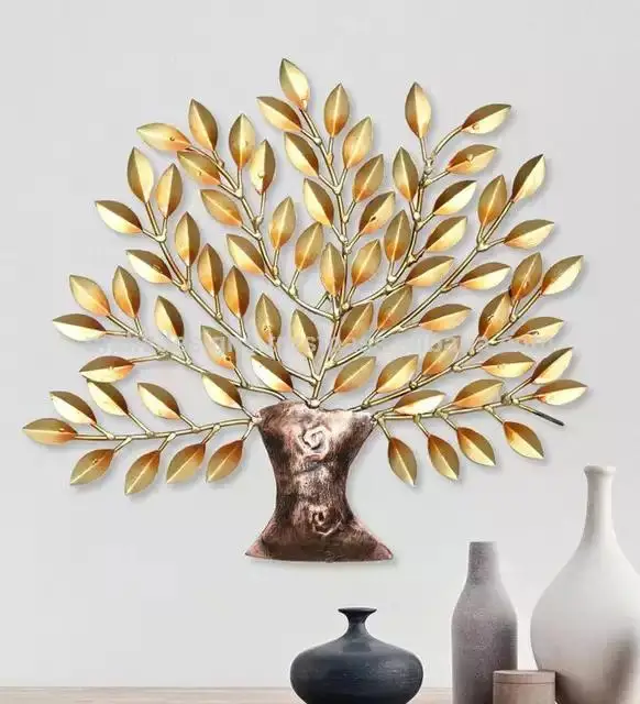 Metal Handcrafted Fish Circle Antique Wall Art