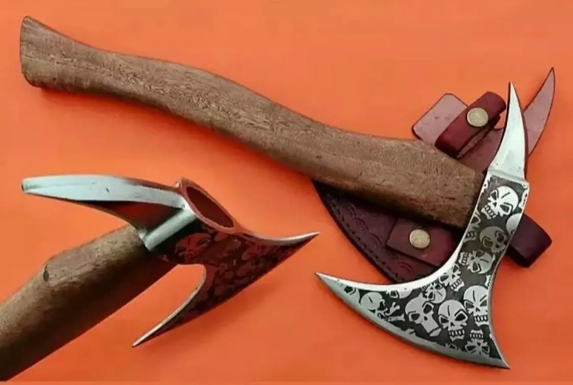 1095 топор с рельефной головкой из высокоуглеродистой стали