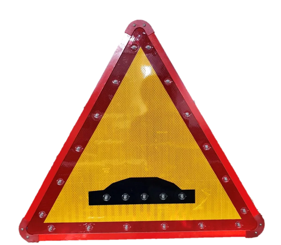  Индивидуальный предупреждающий знак скорости на солнечных батареях для Вьетнама