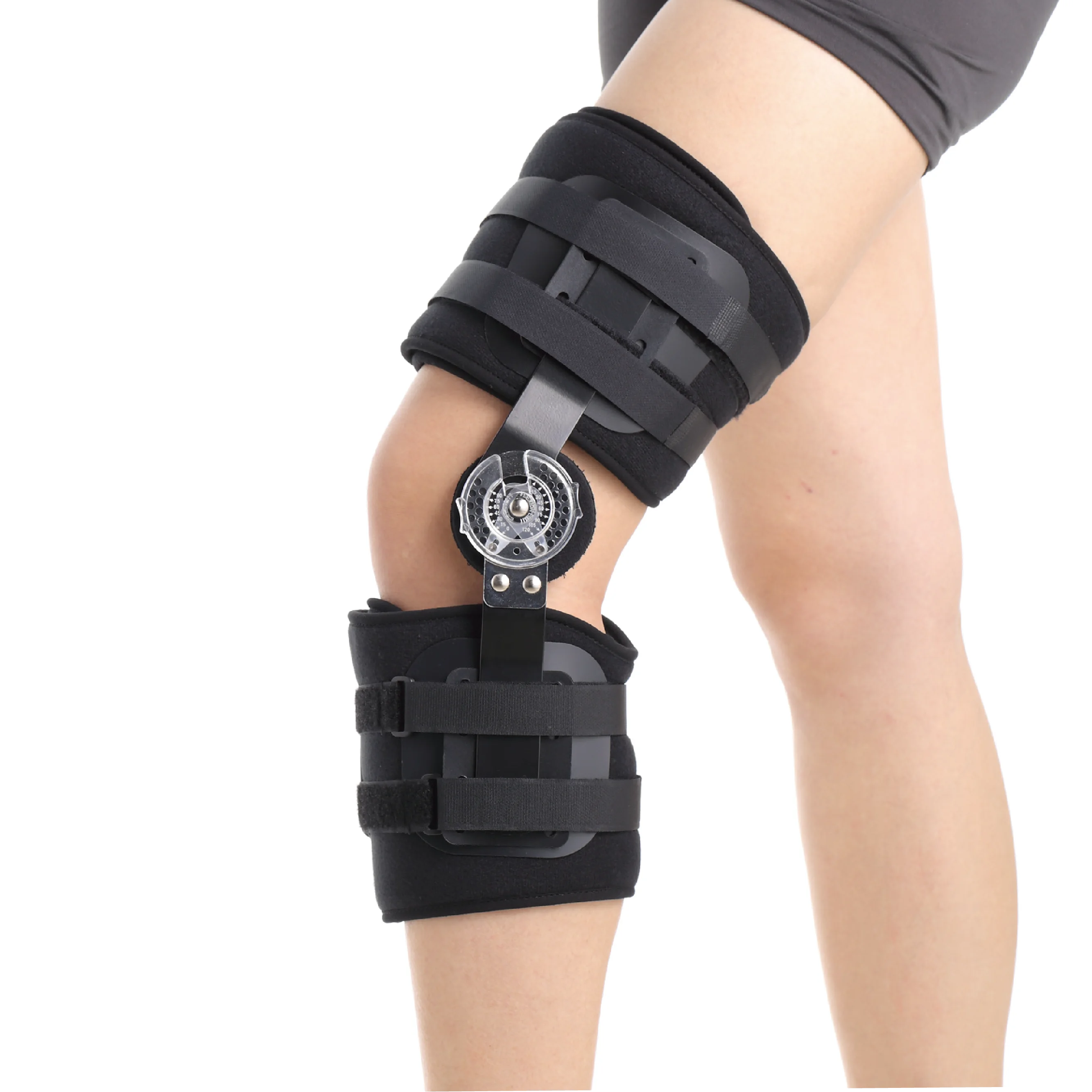 Medical gaiter hinge Adjustable Angle knee reconstruction brace