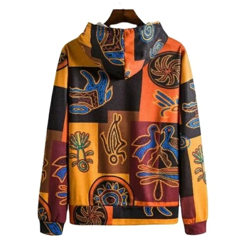 Popular costume 3D printed streetwear loose sublimation hoodies for men sublimation anime hoodies for men