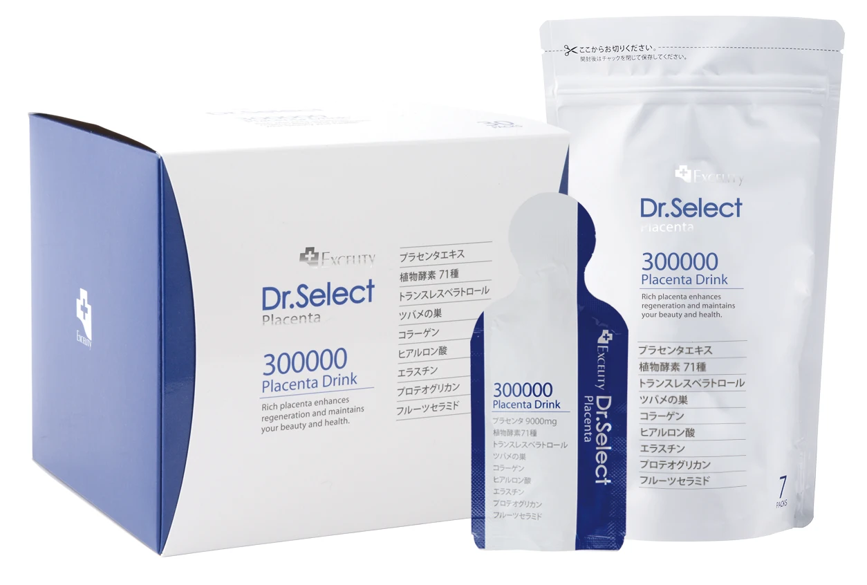 Dr. Select placenta drink made in Japan