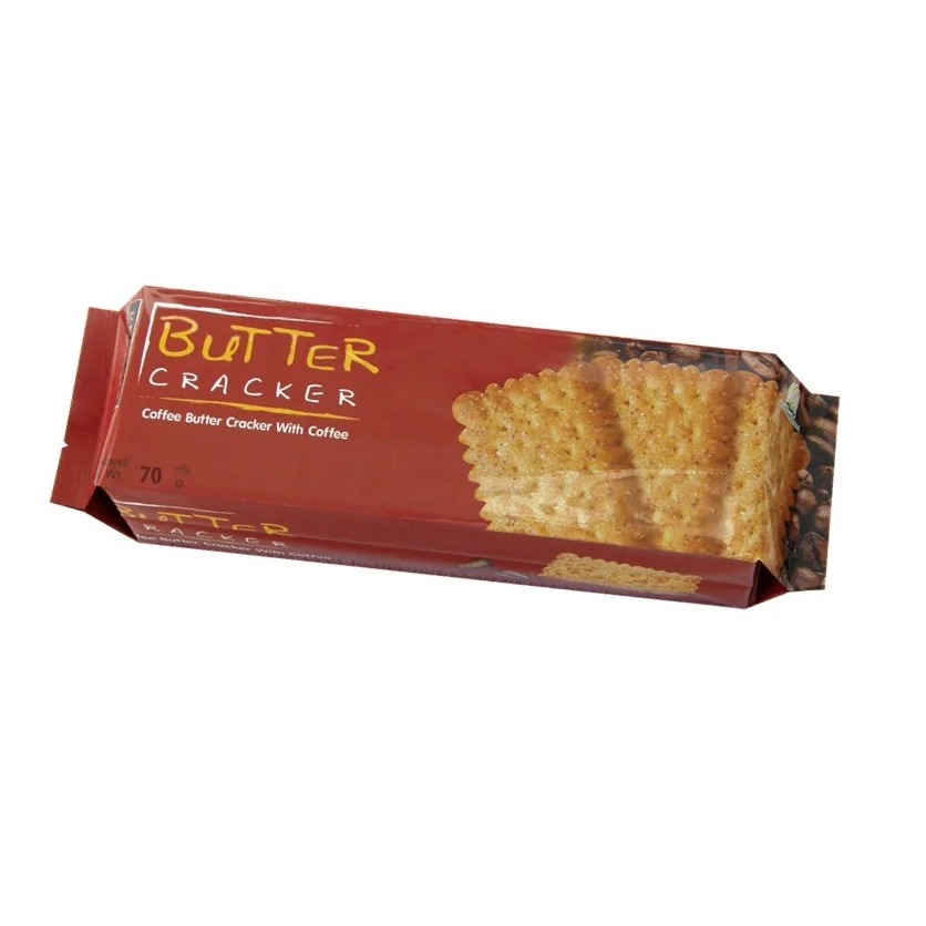 
Semi-Soft Texture Dorkbua Butter Crackers & Cookies (Coffee) Export From Thailand 