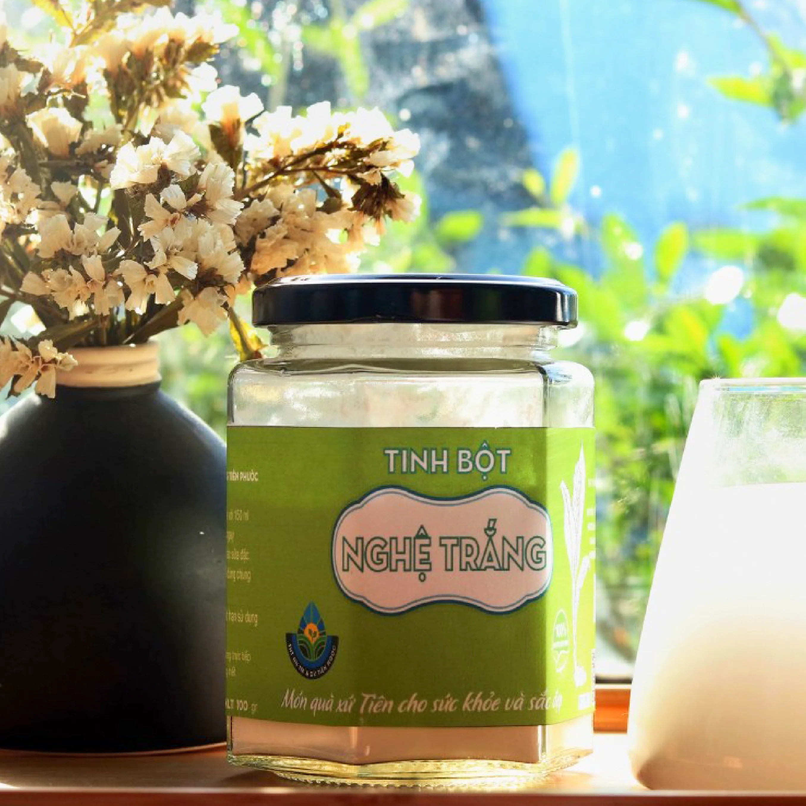 
Vietnam Supplier 100% Natural Oganic White turmeric powder 100g Health products 