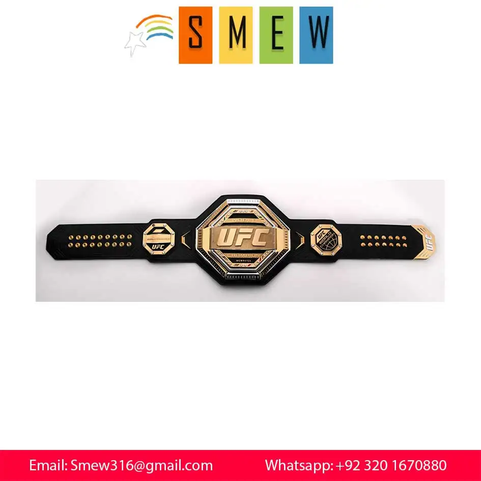 manufacture ufc custom wrestling championship belt